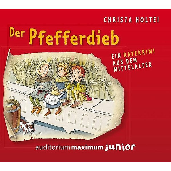 Der Pfefferdieb, 2 Audio-CDs, Christa Holtei