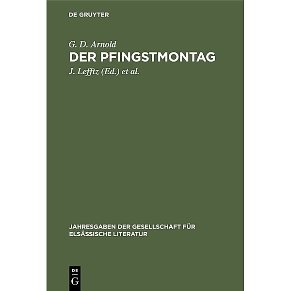 Der Pfingstmontag, G. D. Arnold
