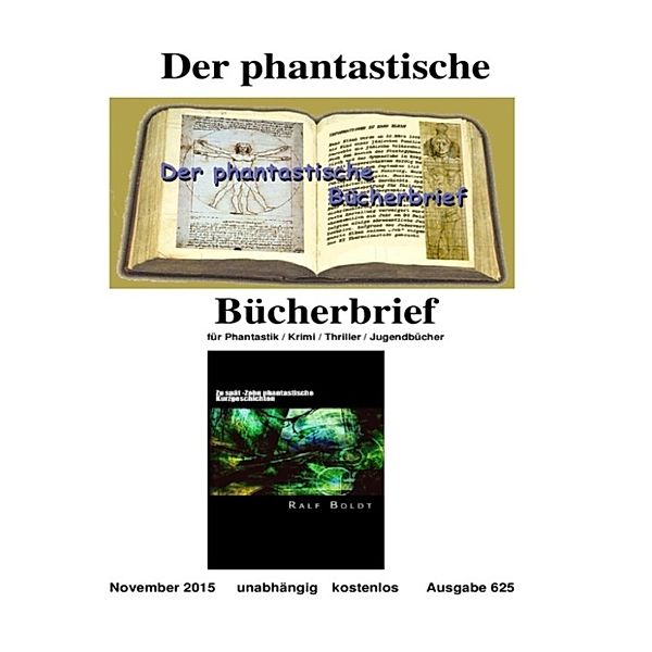 Der phantastische Bücherbrief 625, Erik Schreiber (Hrsg)