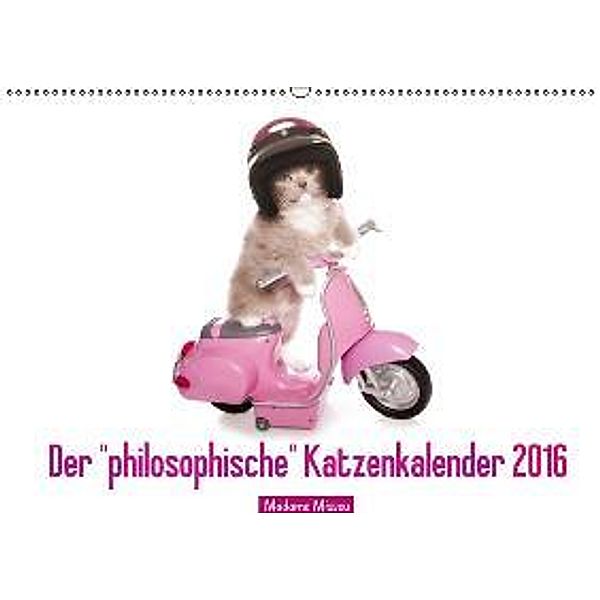 Der philosophische Katzenkalender 2016 (Wandkalender 2016 DIN A2 quer), Madame Missou