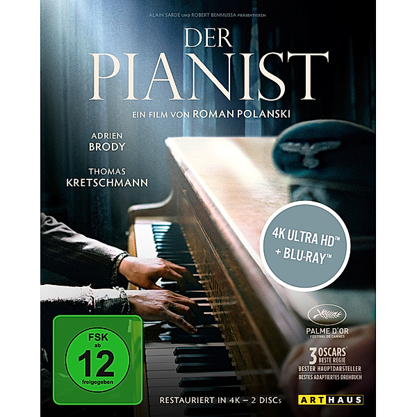 Der Pianist (4K Ultra HD)