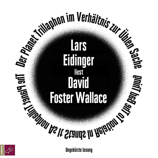 Der Planet Trillaphon im Verhältnis zur Üblen Sache,1 Audio-CD, David Foster Wallace