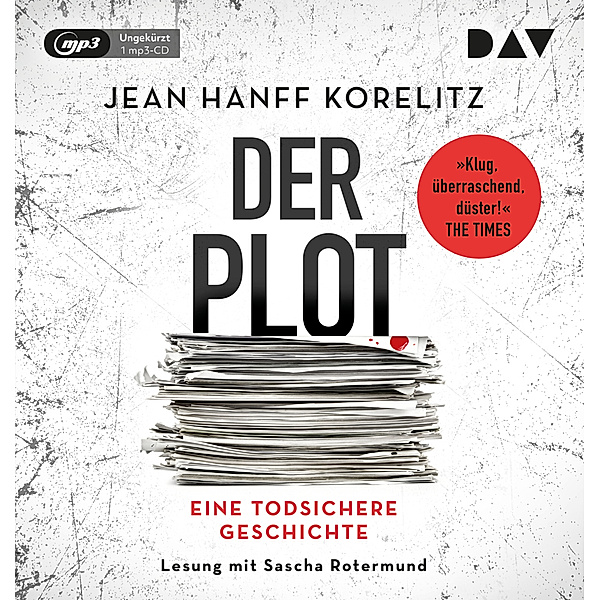Der Plot. Eine todsichere Geschichte,1 Audio-CD, 1 MP3, Jean Hanff Korelitz