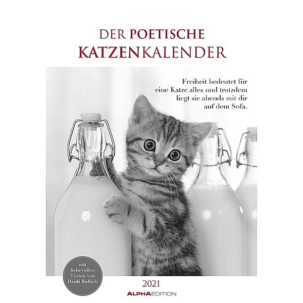 Der poetische Katzenkalender 2021