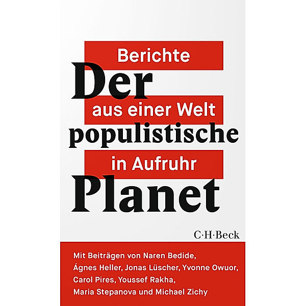 Der populistische Planet, Jonas Lüscher, Michael Zichy