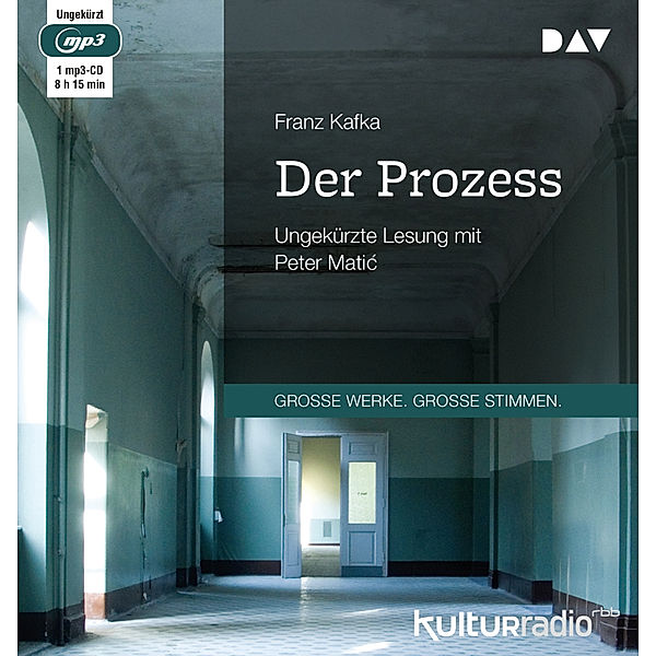 Der Prozess,1 Audio-CD, 1 MP3, Franz Kafka