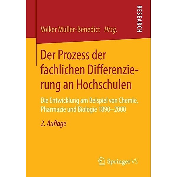 Der Prozess der fachlichen Differenzierung an Hochschulen