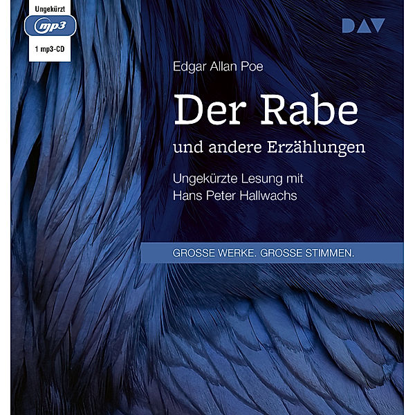 Der Rabe und andere Erzählungen,1 Audio-CD, 1 MP3, Edgar Allan Poe