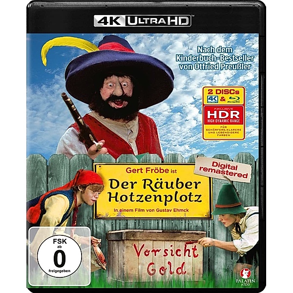 Der Räuber Hotzenplotz (1973) (4K Ultra HD), Raeuber Hotzenplotz remastered 4K, UHD