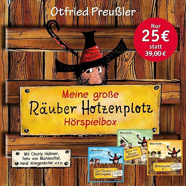 Der Räuber Hotzenplotz - Hörspiele: Meine grosse Räuber Hotzenplotz-Hörspielbox,Audio-CD, Otfried Preussler