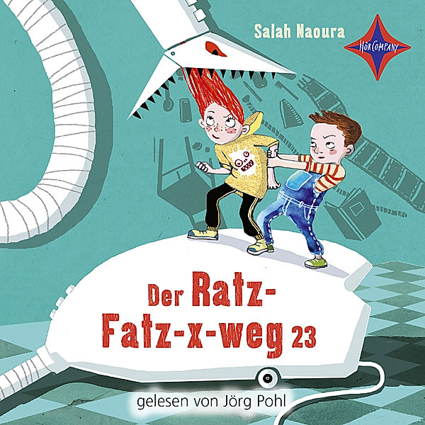 Der Ratz-Fatz-x-weg 23,3 Audio-CD, Salah Naoura