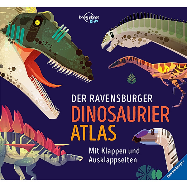 Der Ravensburger Dinosaurier-Atlas - eine Zeitreise zu den Urzeitechsen, Anne Rooney
