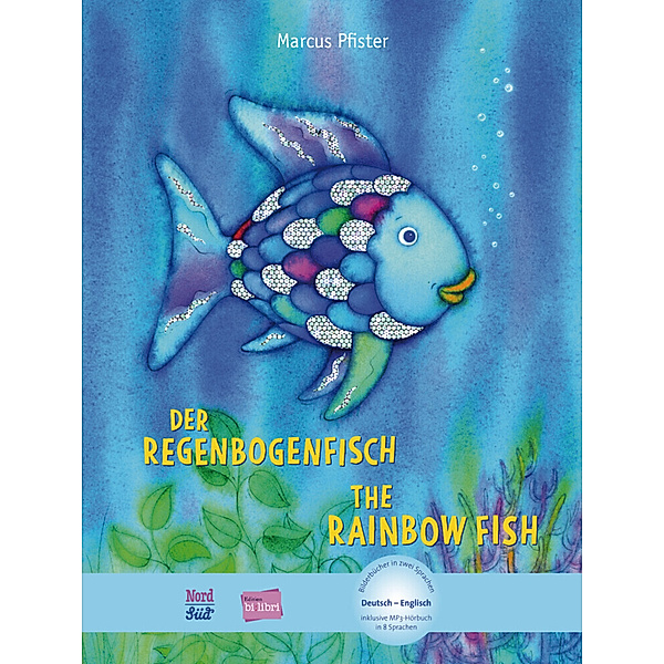 Der Regenbogenfisch, Deutsch-Englisch, Marcus Pfister