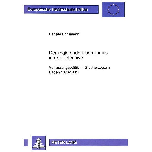 Der regierende Liberalismus in der Defensive, Renate Ehrismann