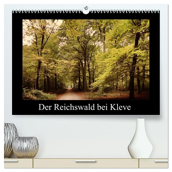 Der Reichswald bei Kleve (hochwertiger Premium Wandkalender 2024 DIN A2 quer), Kunstdruck in Hochglanz, Gudrun Nitzold-Briele
