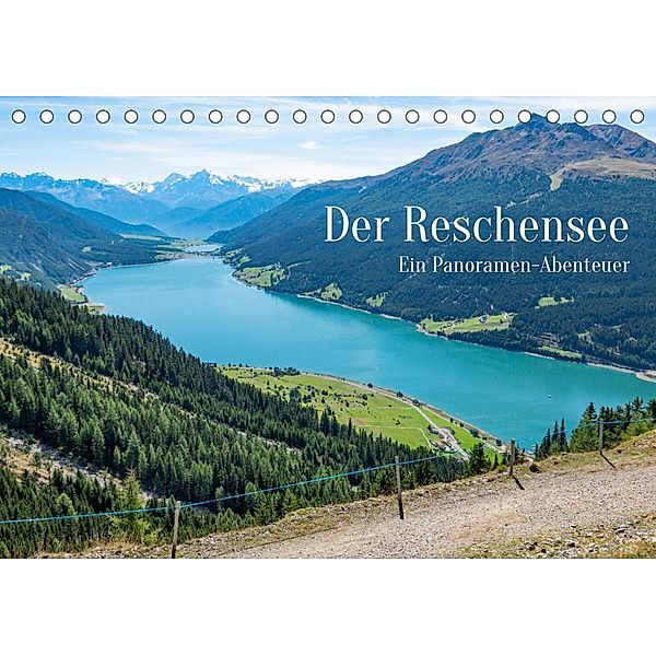 Der Reschensee - ein Panormanen-Abenteuer (Tischkalender 2023 DIN A5 quer), Bernd Hermann