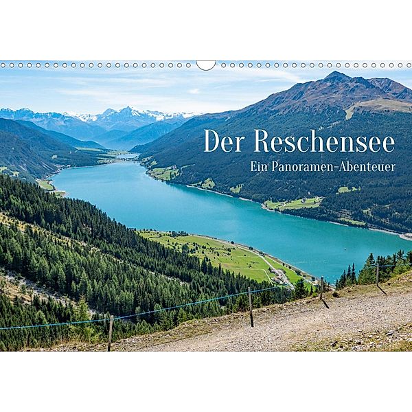 Der Reschensee - ein Panormanen-Abenteuer (Wandkalender 2023 DIN A3 quer), Bernd Hermann