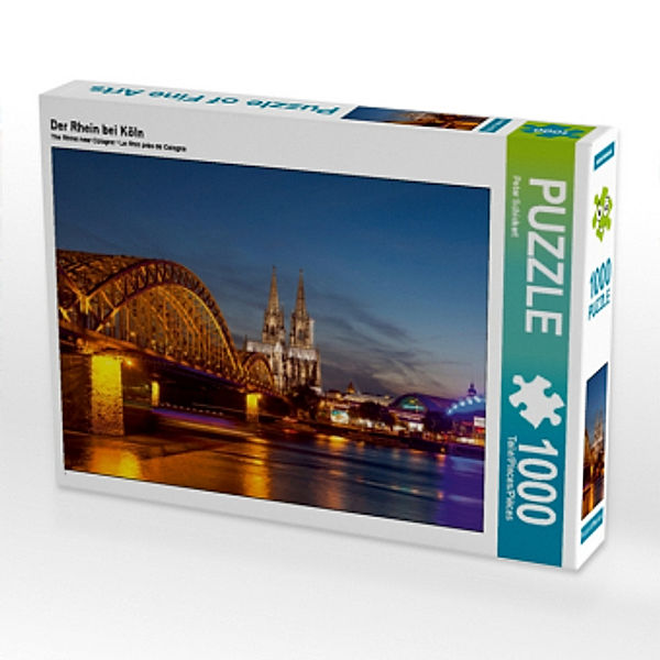 Der Rhein bei Köln (Puzzle), Peter Schickert