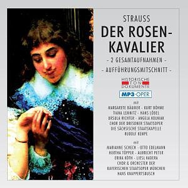 Der Rosenkavalier (Ga)-Mp  Ope, Chor D.Dresdner Staatsoper, Chor & Orch.D.Bayerisc