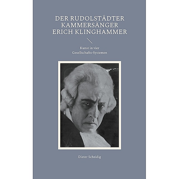 Der Rudolstädter Kammersänger Erich Klinghammer, Dieter Scheidig