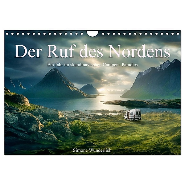 Der Ruf des Nordens (Wandkalender 2024 DIN A4 quer), CALVENDO Monatskalender, Calvendo, Simone Wunderlich