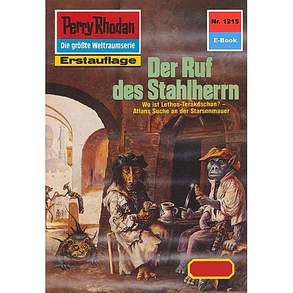 Der Ruf des Stahlherrn (Heftroman) / Perry Rhodan-Zyklus Chronofossilien - Vironauten Bd.1215, Ernst Vlcek