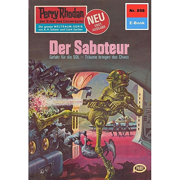 Der Saboteur (Heftroman) / Perry Rhodan-Zyklus Pan-Thau-Ra Bd.898, Marianne Sydow