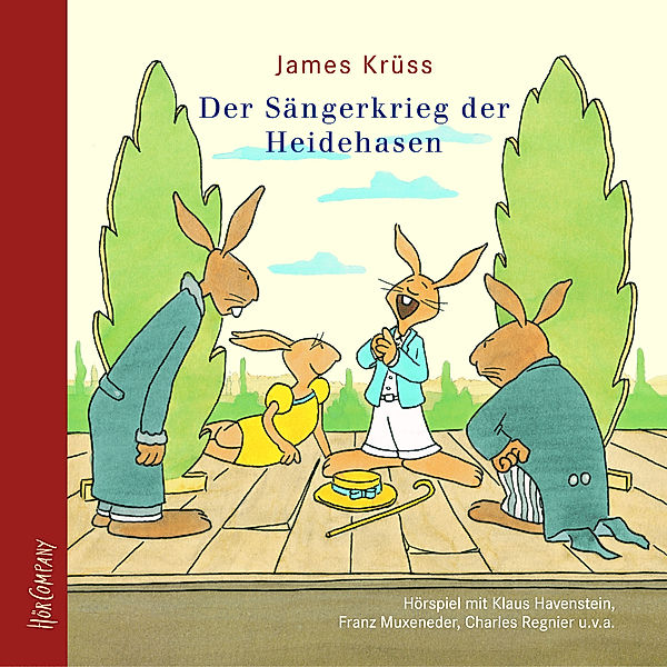Der Sängerkrieg der Heidehasen,1 Audio-CD, James Krüss