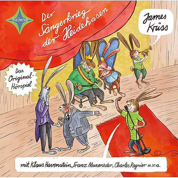 Der Sängerkrieg der Heidehasen,1 Audio-CD, James Krüss