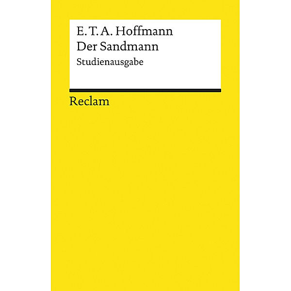 Der Sandmann. Studienausgabe, E. T. A. Hoffmann