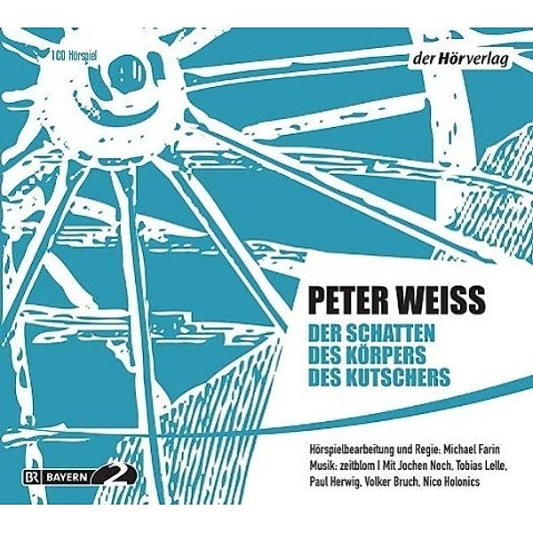 Der Schatten des Körpers des Kutschers, 1 Audio-CD, Peter Weiss