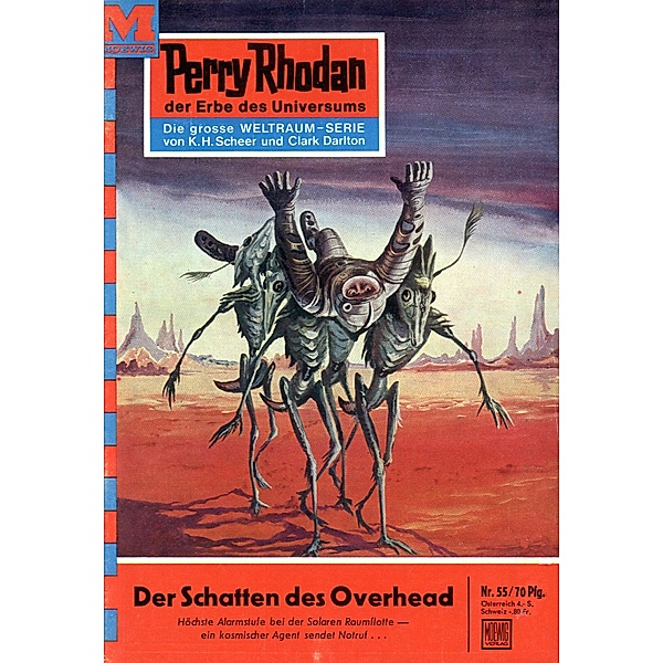 Der Schatten des Overhead (Heftroman) / Perry Rhodan-Zyklus Atlan und Arkon Bd.55, Kurt Brand