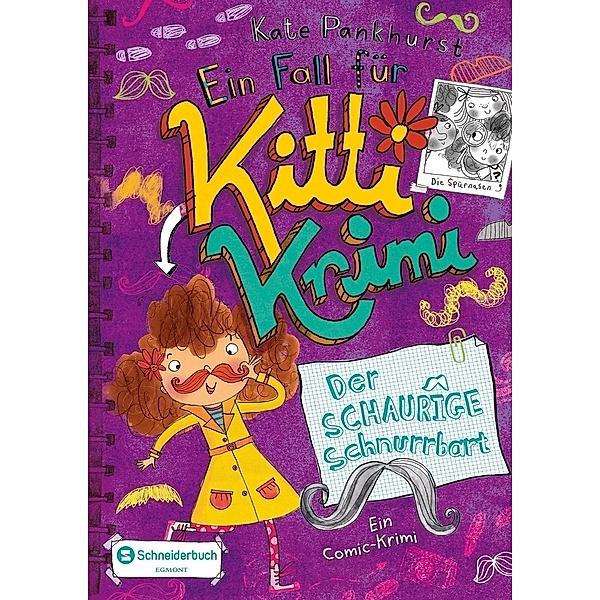 Der Schaurige Schnurrbart / Ein Fall für Kitti Krimi Bd.8, Kate Pankhurst