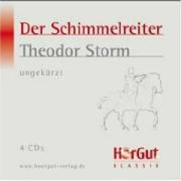 Der Schimmelreiter, 4 Audio-CDs, Theodor Storm