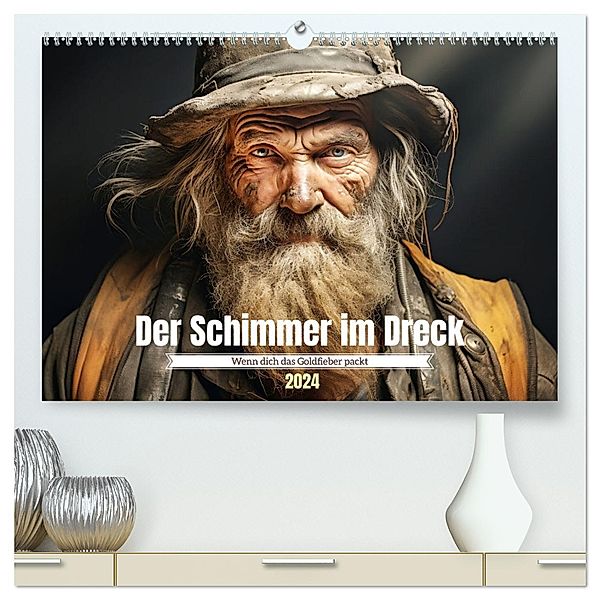 Der Schimmer im Dreck (hochwertiger Premium Wandkalender 2024 DIN A2 quer), Kunstdruck in Hochglanz, Calvendo, Daniela Tapper