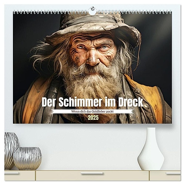 Der Schimmer im Dreck (hochwertiger Premium Wandkalender 2025 DIN A2 quer), Kunstdruck in Hochglanz, Calvendo, Daniela Tapper