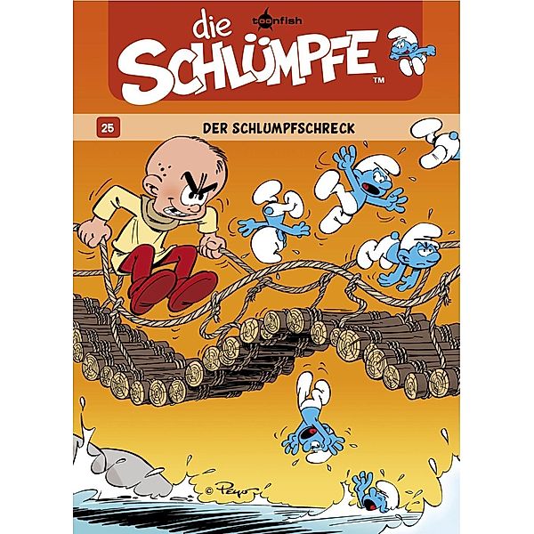 Der Schlumpfschreck / Die Schlümpfe Bd.25, Peyo