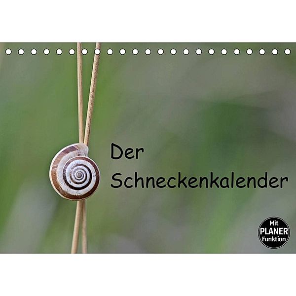 Der Schneckenkalender (Tischkalender 2023 DIN A5 quer), Christine Schmutzler-Schaub