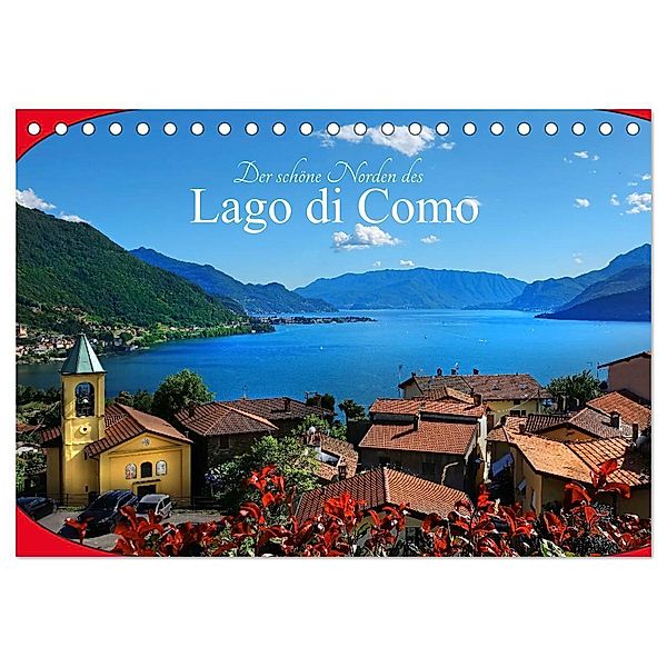 Der schöne Norden des Lago di Como (Tischkalender 2025 DIN A5 quer), CALVENDO Monatskalender, Calvendo, Traude Scholz