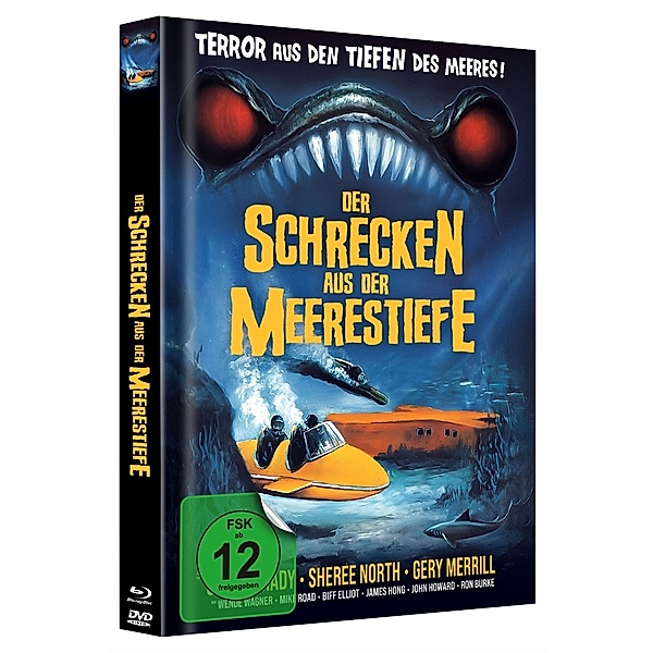 Der Schrecken aus der Meerestiefe, DVD + Hörspiel CD Mediabook Blu-ray