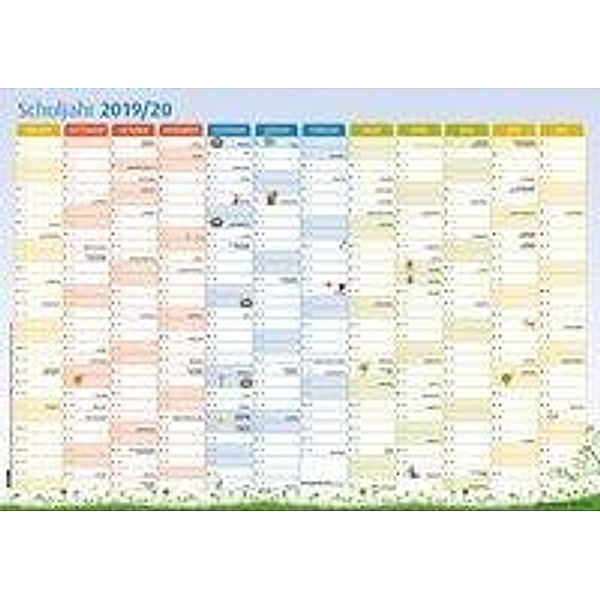 Der Schuljahres-Wandkalender 2019/2020