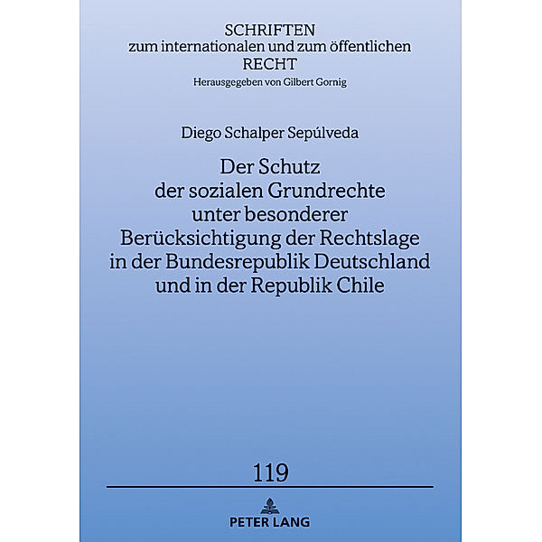 Der Schutz der sozialen Grundrechte unter besonderer Berücksichtigung der Rechtslage in der Bundesrepublik Deutschland und in der Republik Chile, Diego Schalper