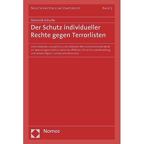 Der Schutz individueller Rechte gegen Terrorlisten, Dominik Schulte