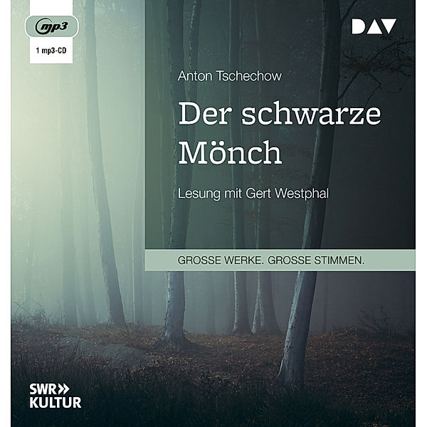Der schwarze Mönch,1 Audio-CD, 1 MP3, Anton Tschechow