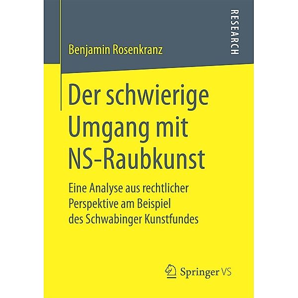 Der schwierige Umgang mit NS-Raubkunst, Benjamin Rosenkranz