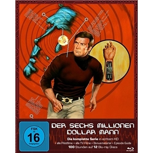 Der Sechs Millionen Dollar Mann - Die komplette Serie, Martin Caidin, Kenneth Johnson, Wilton Denmark, John Meredyth Lucas, Wilton Schiller, Elroy Schwartz, Richard Carr, Gregory S. Dinallo, Peter Allan Fields