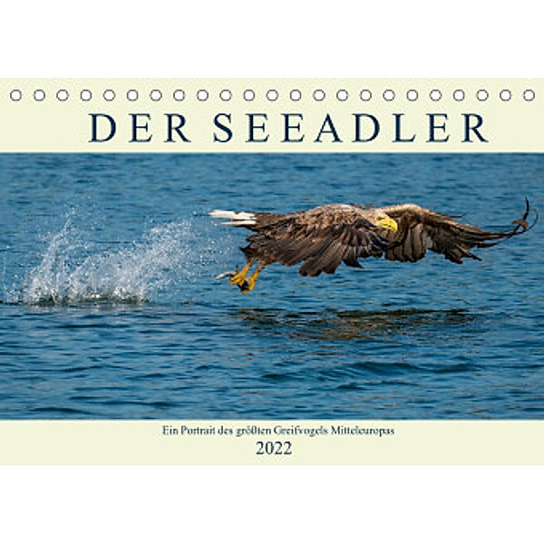 DER SEEADLER Ein Portrait des größten Greifvogels Mitteleuropas (Tischkalender 2022 DIN A5 quer), Arne Wünsche