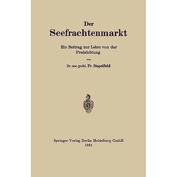 Der Seefrachtenmarkt, Fr Stapelfeld