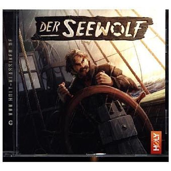 Der Seewolf, 1 Audio-CD, David Holy, Carsten Steenbergen