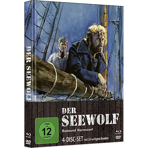 Der Seewolf-Komplette Serie (Cover C,4 Discs), Raimund Harmstorf, Edward Meeks